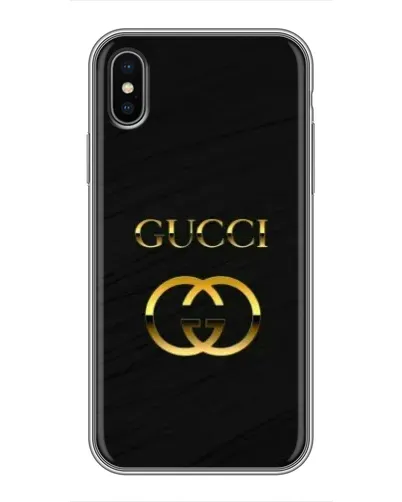 Чохол для iPhone Xs Max з картинкою «Золотий логотип Gucci» Чохол для iPhone Xs Max з картинкою «Золотий логотип Gucci»
