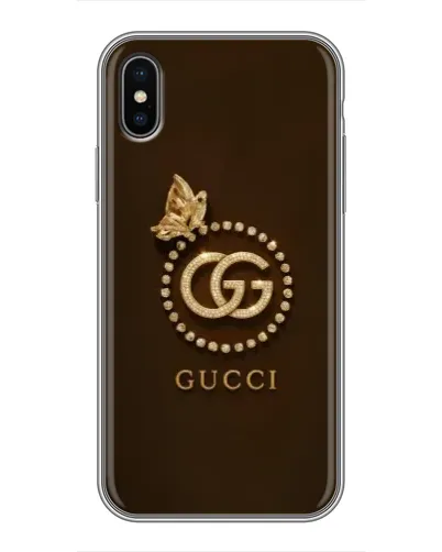 Чохол для iPhone Xs Max з картинкою «Gucci — золотий метелик» Чохол для iPhone Xs Max з картинкою «Gucci — золотий метелик»