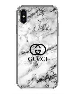Чохол для iPhone Xs Max з картинкою «Gucci — мармуровий шик»