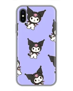 Чохол для iPhone Xs Max з картинкою «Паттерн з Kuromi»