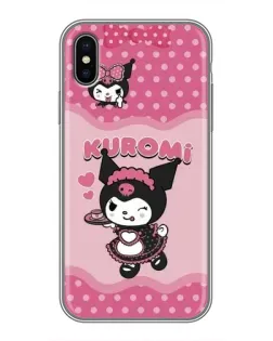 Чохол для iPhone Xs Max з картинкою «Kuromi в окулярах»