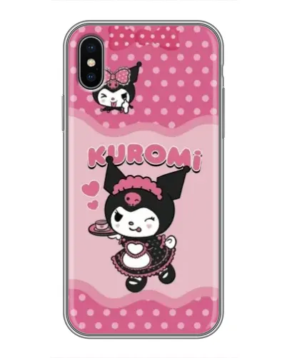 Чохол для iPhone Xs Max з картинкою «Kuromi в окулярах» Чохол для iPhone Xs Max з картинкою «Kuromi в окулярах»