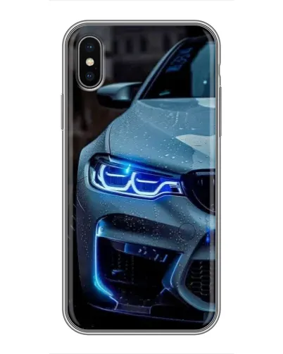 Чохол для iPhone Xs Max з картинкою «Погляд BMW з синіми фарами» Чохол для iPhone Xs Max з картинкою «Погляд BMW з синіми фарами»