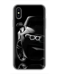 Чохол для iPhone Xs Max з картинкою «Чорна BMW — профіль» Чохол для iPhone Xs Max з картинкою «Чорна BMW — профіль»