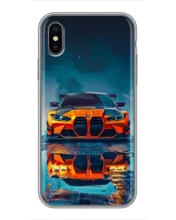 Чохол для iPhone Xs Max з картинкою «BMW — золота емблема» Чохол для iPhone Xs Max з картинкою «BMW — золота емблема»