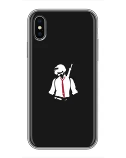Чохол для iPhone Xs Max з картинкою «PUBG — силует воїна» Чохол для iPhone Xs Max з картинкою «PUBG — силует воїна»