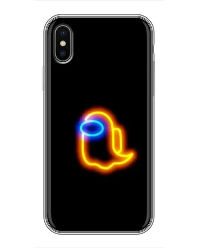 Чохол для iPhone Xs Max з картинкою «Among Us неонове сяйво» Чохол для iPhone Xs Max з картинкою «Among Us неонове сяйво»
