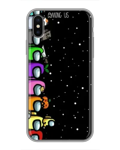 Чохол для iPhone Xs Max з картинкою «Команда Among Us» Чохол для iPhone Xs Max з картинкою «Команда Among Us»