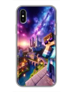 Чохол для iPhone Xs Max з картинкою «Стів та космос»