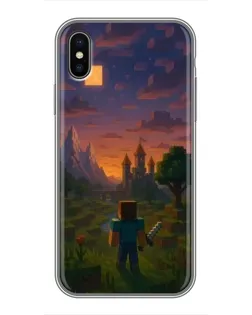 Чохол для iPhone Xs Max з картинкою «Стів біля вежі»