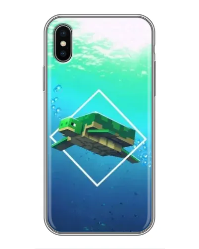 Чохол для iPhone Xs Max з картинкою «Черепаха Minecraft» Чохол для iPhone Xs Max з картинкою «Черепаха Minecraft»