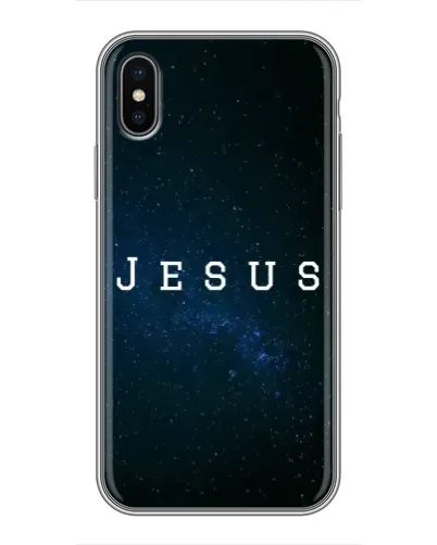 Чехол для iPhone Xs Max с картинкой «Звездное небо Jesus» Чехол для iPhone Xs Max с картинкой «Звездное небо Jesus»