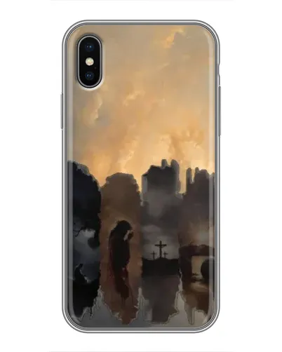 Чехол для iPhone Xs Max с картинкой «Дорога к вере» Чехол для iPhone Xs Max с картинкой «Дорога к вере»