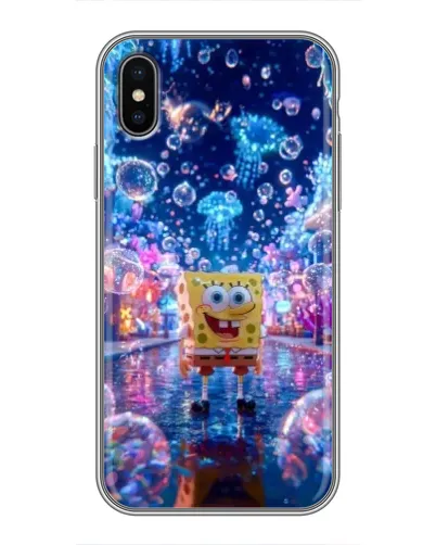 Чохол для iPhone Xs Max з картинкою «Неоновий океан» Чохол для iPhone Xs Max з картинкою «Неоновий океан»