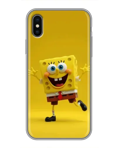 Чохол для iPhone Xs Max з картинкою «Позитивний Губка Боб» Чохол для iPhone Xs Max з картинкою «Позитивний Губка Боб»