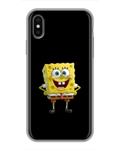 Чохол для iPhone Xs Max з картинкою «Класичний Губка Боб» Чохол для iPhone Xs Max з картинкою «Класичний Губка Боб»