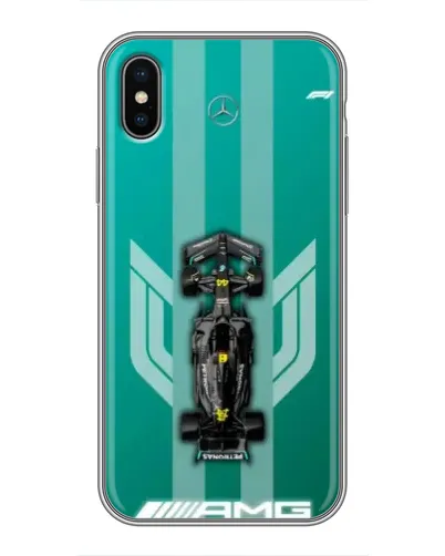 Чохол для iPhone Xs Max з картинкою «Mercedes AMG Petronas»