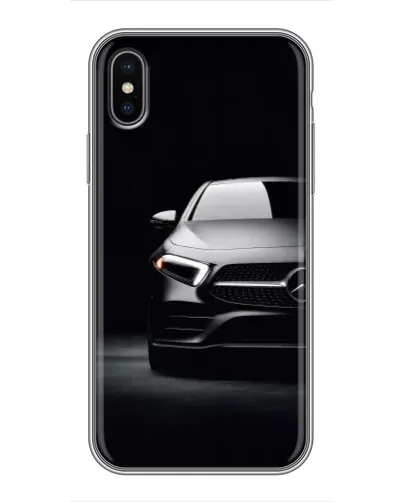 Чохол для iPhone Xs Max з картинкою «Світло фар Mercedes»
