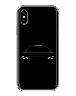 Чохол для iPhone Xs Max з картинкою «Погляд Audi у темряві»