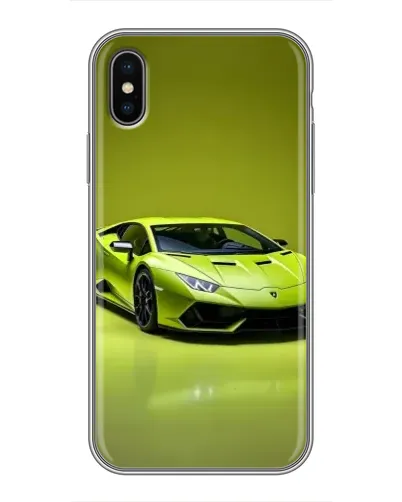 Чохол для iPhone Xs Max з картинкою «Салатовий Lamborghini Huracan» Чохол для iPhone Xs Max з картинкою «Салатовий Lamborghini Huracan»