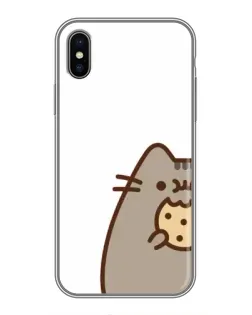 Чохол для iPhone Xs Max з картинкою «Пушин з печивом» Чохол для iPhone Xs Max з картинкою «Пушин з печивом»