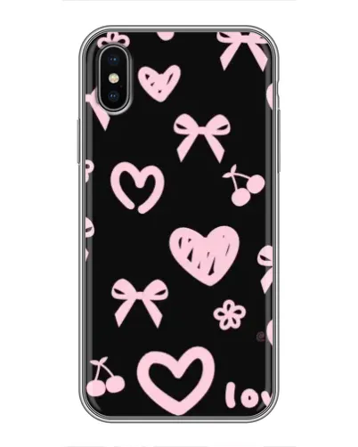 Чохол для iPhone Xs Max з картинкою «Сатиновий бант»