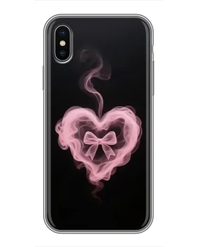 Чохол для iPhone Xs Max з картинкою «Димчасте серце»
