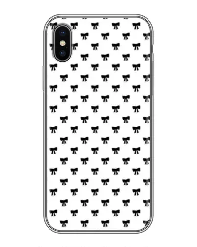 Чохол для iPhone Xs Max з картинкою «Міні-бантики»