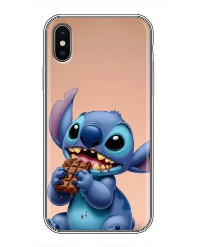 Чохол для iPhone Xs Max з картинкою «Стіч їсть шоколад» Чохол для iPhone Xs Max з картинкою «Стіч їсть шоколад»