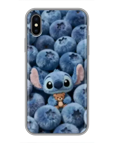 Чохол для iPhone Xs Max з картинкою «Стіч та лохина» Чохол для iPhone Xs Max з картинкою «Стіч та лохина»