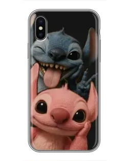 Чохол для iPhone Xs Max з картинкою «Стіч та Ангел»