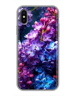 Чохол для iPhone Xs Max з картинкою «Бузковий цвіт»