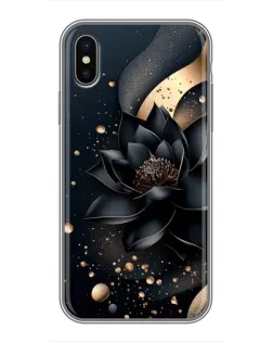 Чохол для iPhone Xs Max з картинкою «Чорний лотос»