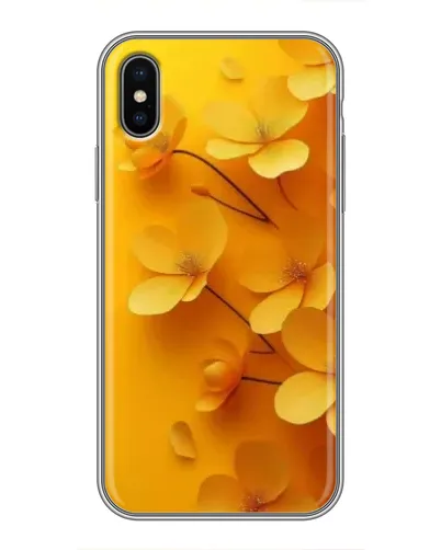 Чохол для iPhone Xs Max з картинкою «Золоті пелюстки» Чохол для iPhone Xs Max з картинкою «Золоті пелюстки»