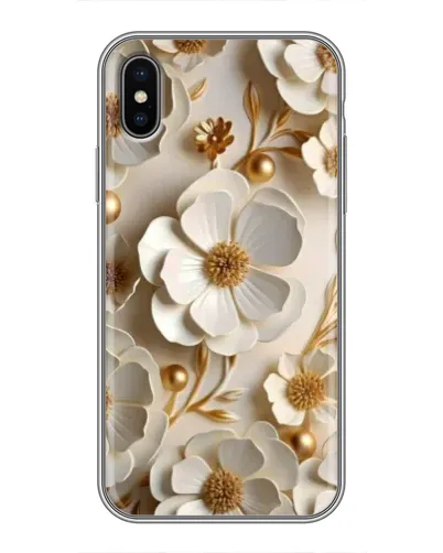 Чохол для iPhone Xs Max з картинкою «Білі паперові квіти» Чохол для iPhone Xs Max з картинкою «Білі паперові квіти»