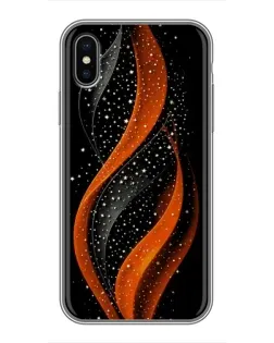 Чохол для iPhone Xs Max з картинкою «Вогняна зоряна хвиля»