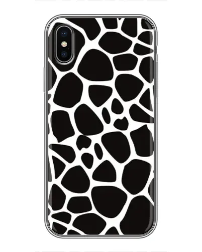 Чохол для iPhone Xs Max з картинкою «Чорно-білий жираф» Чохол для iPhone Xs Max з картинкою «Чорно-білий жираф»