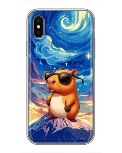 Чохол для iPhone Xs Max з картинкою «Капібара Ван Гога»