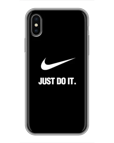 Чехол для iPhone Xs с картинкой «Классический принт Nike»