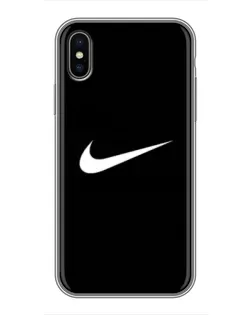 Чехол для iPhone Xs с картинкой «Минималистический Найк» Чехол для iPhone Xs с картинкой «Минималистический Найк»