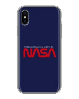 Чехол для iPhone Xs с картинкой «NASA — глубокий космос»