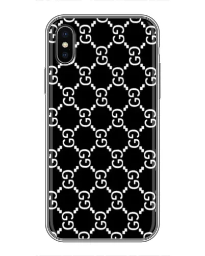 Чехол для iPhone Xs с картинкой «Gucci — сетчатый паттерн»