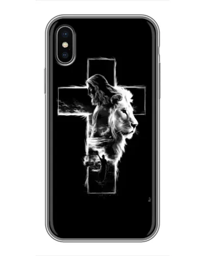 Чохол для iPhone Xs з картинкою «Сяючий хрест Jesus» Чохол для iPhone Xs з картинкою «Сяючий хрест Jesus»
