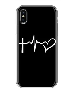 Чохол для iPhone Xs з картинкою «Пульс віри»