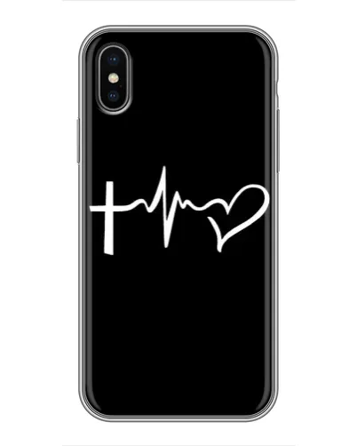 Чохол для iPhone Xs з картинкою «Пульс віри» Чохол для iPhone Xs з картинкою «Пульс віри»