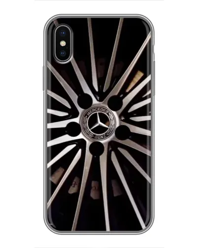 Чохол для iPhone Xs з картинкою «Диск Mercedes»