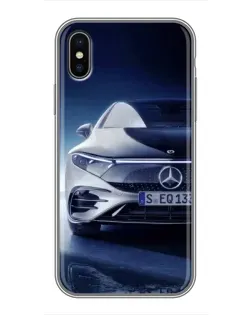 Чохол для iPhone Xs з картинкою «Mercedes EQ — майбутнє»
