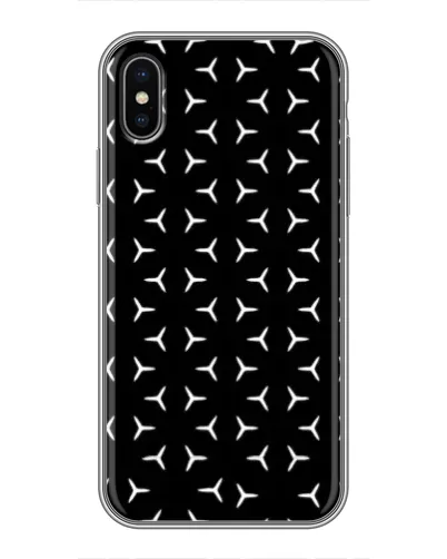 Чохол для iPhone Xs з картинкою «Mercedes паттерн зірок» Чохол для iPhone Xs з картинкою «Mercedes паттерн зірок»