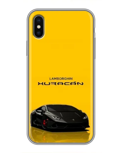 Чехол для iPhone Xs с картинкой «Lamborghini Huracan черный» Чехол для iPhone Xs с картинкой «Lamborghini Huracan черный»