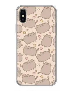 Чехол для iPhone Xs с картинкой «Маленькие Пушины»